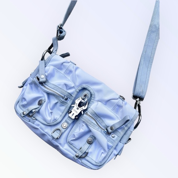 George Gina & Lucy Handbags - George Gina & Lucy Simply Sundance Crossbody Bag in White/Grey
